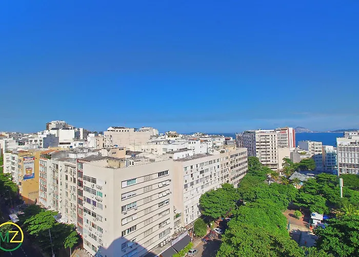 Incrível sala e quarto com varanda em Ipanema Rio de Janeiro